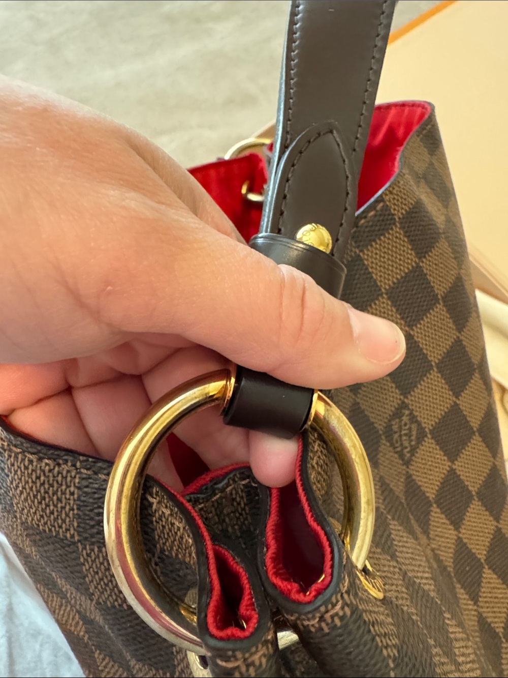 Authentic Louis Vuitton Damiere Graceful PM - Picture 14 of 16